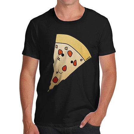 Men's Pizza Face T-Shirt