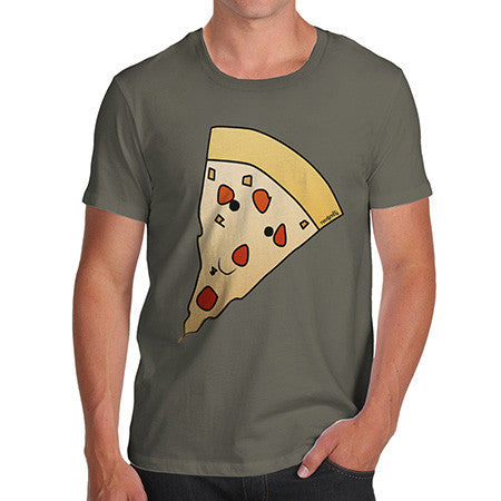 Men's Pizza Face T-Shirt