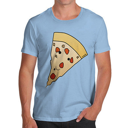 Men's Pizza Face T-Shirt
