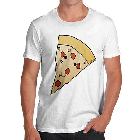 Men's Pizza Face T-Shirt