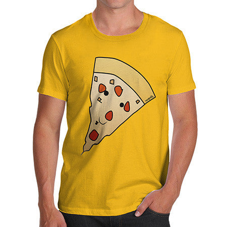 Men's Pizza Face T-Shirt