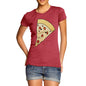 Women's Pizza Face T-Shirt