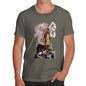 Men's Japanese Samurai Dragon Wolf T-Shirt