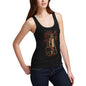 Women's Japanese Samurai Dragon Wolf Tank Top