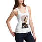 Women's Japanese Samurai Dragon Wolf Tank Top