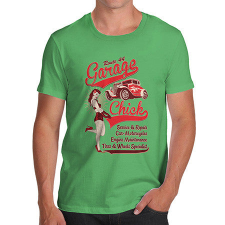 Men's Route 44 Garage Chick T-Shirt