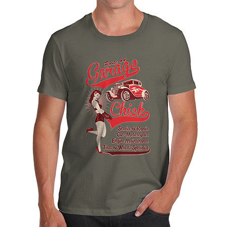 Men's Route 44 Garage Chick T-Shirt