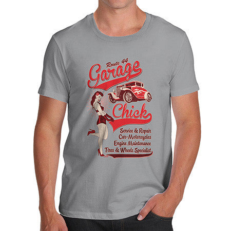 Men's Route 44 Garage Chick T-Shirt