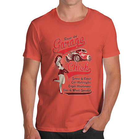 Men's Route 44 Garage Chick T-Shirt