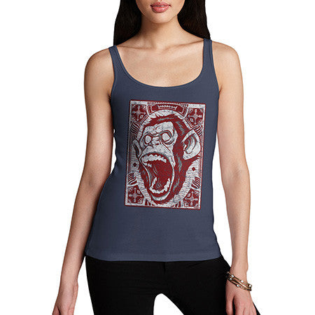 Women's Screaming Monkey Tank Top