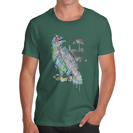 Men's Rainbow Raven T-Shirt