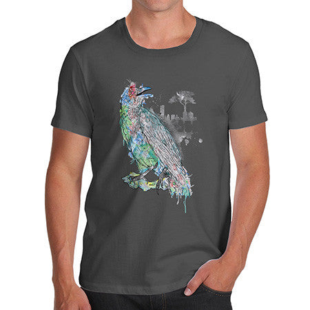 Men's Rainbow Raven T-Shirt