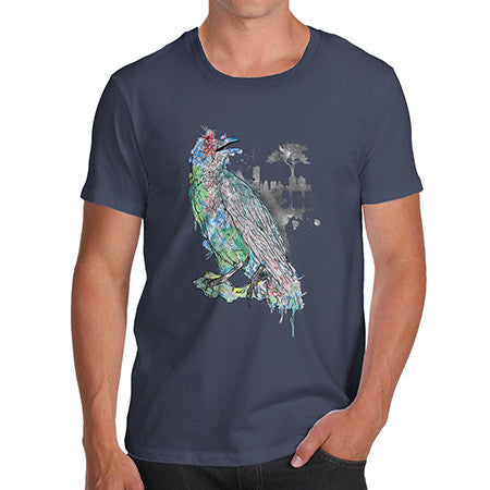 Men's Rainbow Raven T-Shirt