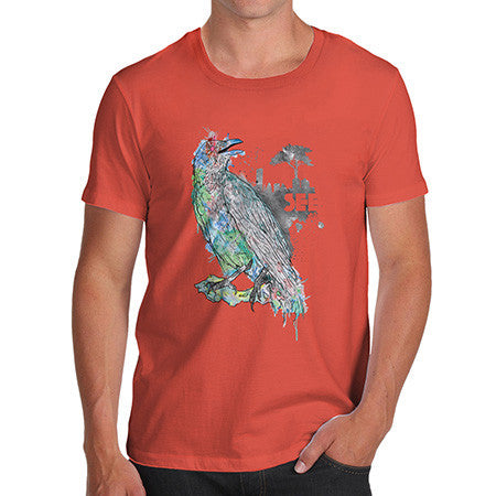 Men's Rainbow Raven T-Shirt