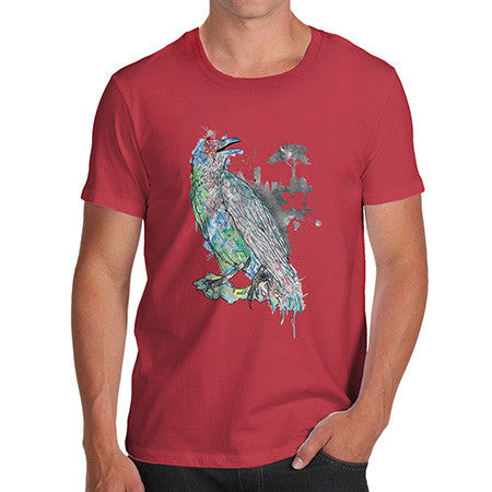 Men's Rainbow Raven T-Shirt