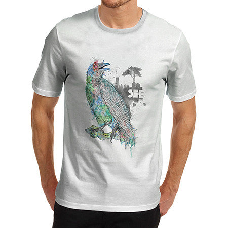 Men's Rainbow Raven T-Shirt