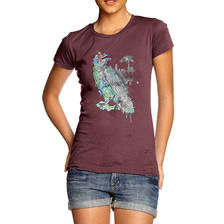 Women's Rainbow Raven T-Shirt