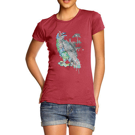 Women's Rainbow Raven T-Shirt