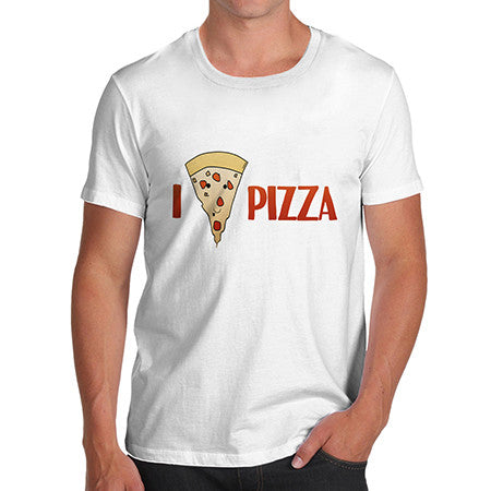 Men's I Love Pizza T-Shirt