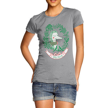 Women's Believe Fox T-Shirt