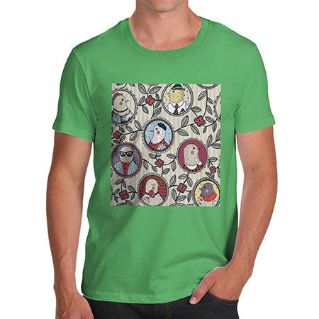 Men's The Bird Family Tree T-Shirt