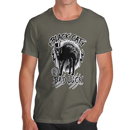 Men's Superstition Black Cat T-Shirt