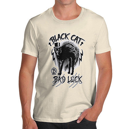 Men's Superstition Black Cat T-Shirt