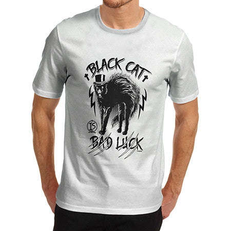 Men's Superstition Black Cat T-Shirt