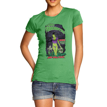 Women's Bride Of Frankenstein T-Shirt