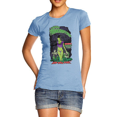 Women's Bride Of Frankenstein T-Shirt