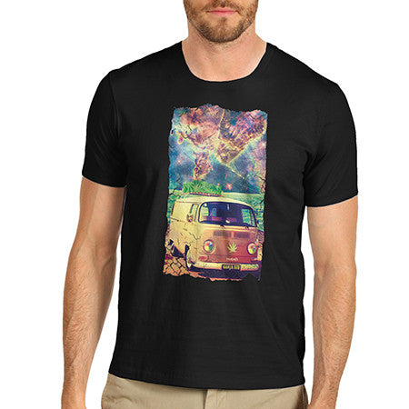 Men's Hippie Ganja Bus T-Shirt