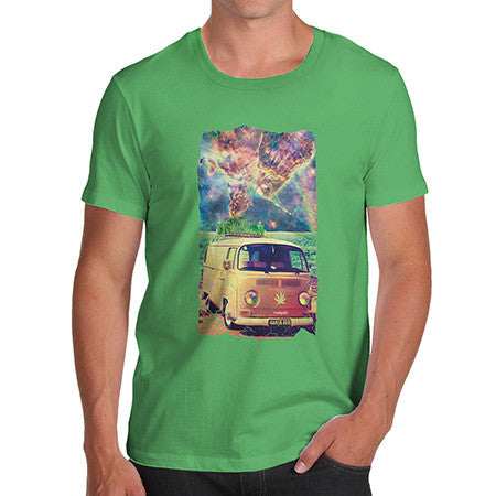 Men's Hippie Ganja Bus T-Shirt