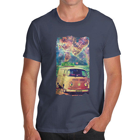 Men's Hippie Ganja Bus T-Shirt
