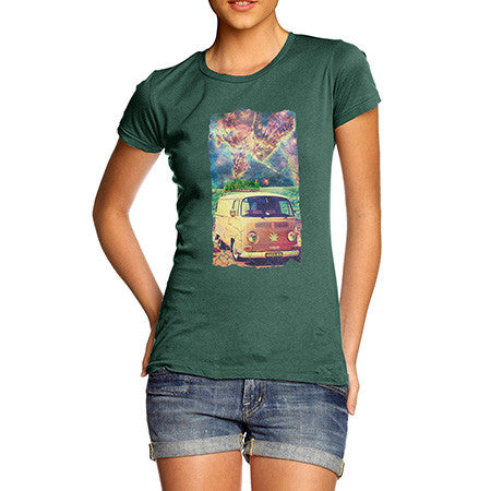 Women's Hippie Ganja Bus T-Shirt