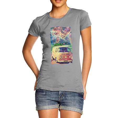 Women's Hippie Ganja Bus T-Shirt