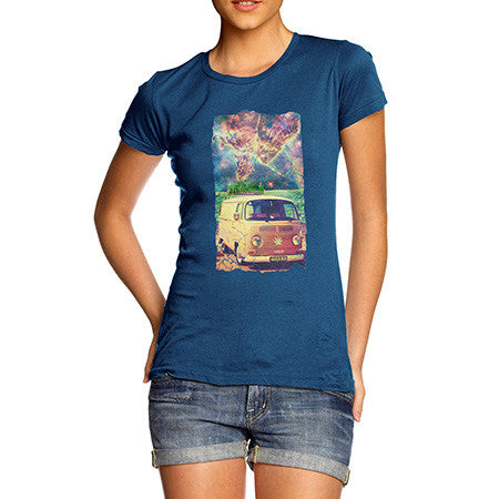 Women's Hippie Ganja Bus T-Shirt