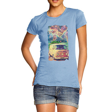 Women's Hippie Ganja Bus T-Shirt