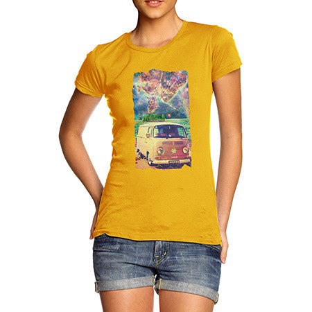 Women's Hippie Ganja Bus T-Shirt