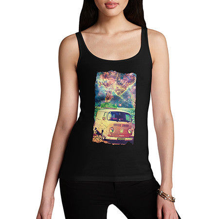 Women's Hippie Ganja Bus Tank Top