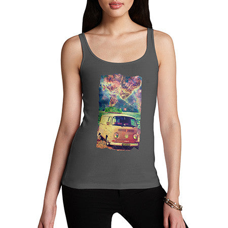 Women's Hippie Ganja Bus Tank Top