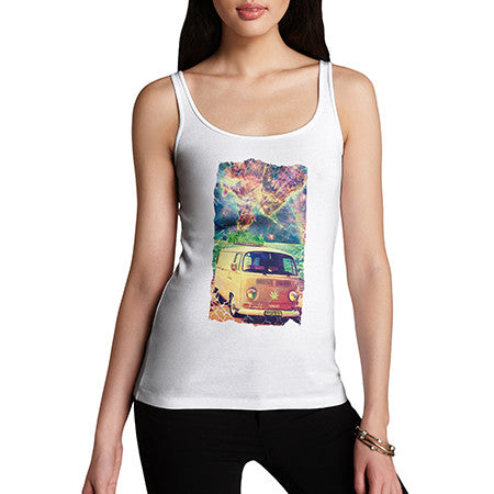 Women's Hippie Ganja Bus Tank Top