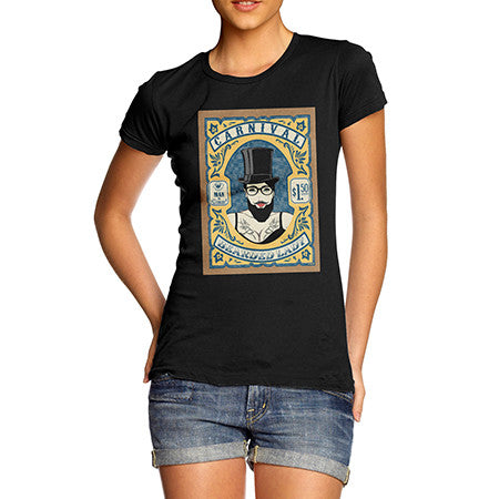 Women's Carnival The Bearded Lady T-Shirt