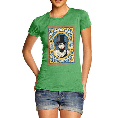 Women's Carnival The Bearded Lady T-Shirt