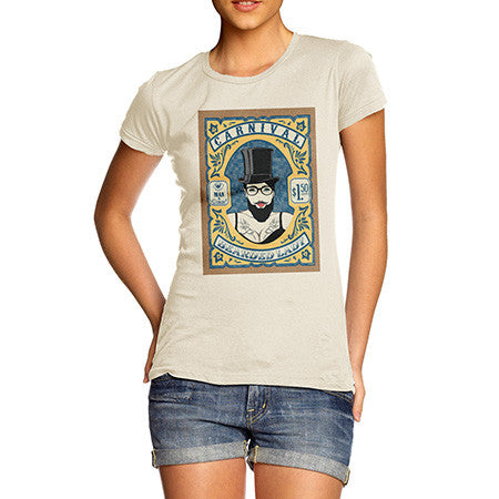 Women's Carnival The Bearded Lady T-Shirt