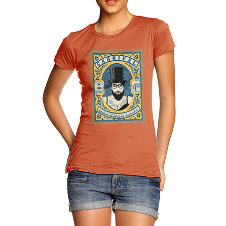 Women's Carnival The Bearded Lady T-Shirt