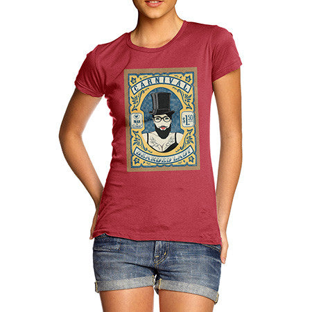 Women's Carnival The Bearded Lady T-Shirt