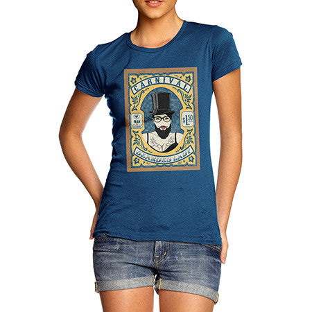 Women's Carnival The Bearded Lady T-Shirt