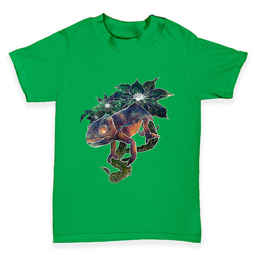 Rainbow Chameleon Lizard Baby Toddler T-Shirt