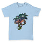 Rainbow Chameleon Lizard Baby Toddler T-Shirt