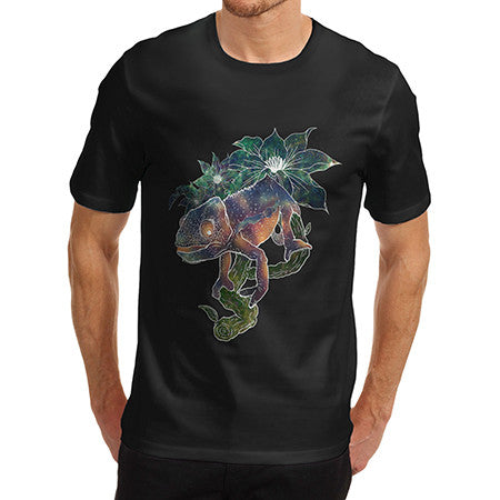 Men's Rainbow Chameleon T-Shirt